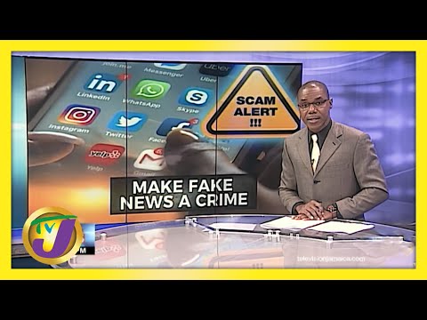 Fake News - Jamaican Gov't Proposed Penalties for Spreading | TVJ News - June 3 2021