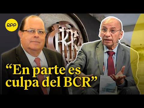 La caída de la economía del Perú en parte es cupa del BCR, afirmó Kurt Burneo