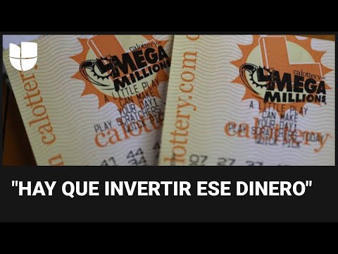 ¿Qué es lo primero que harías si ganas el Mega Millions? Esto es lo que recomiendan los expertos