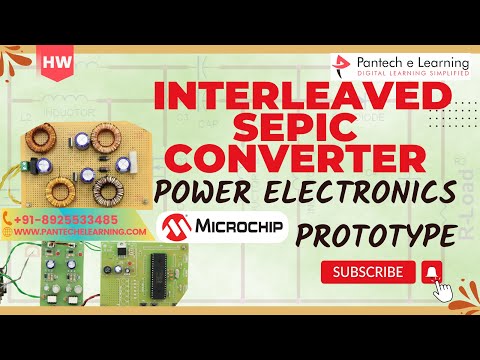 Design of Interleaved Sepic Converter | HW-Project #converter   #pantechelearning #project #ieee