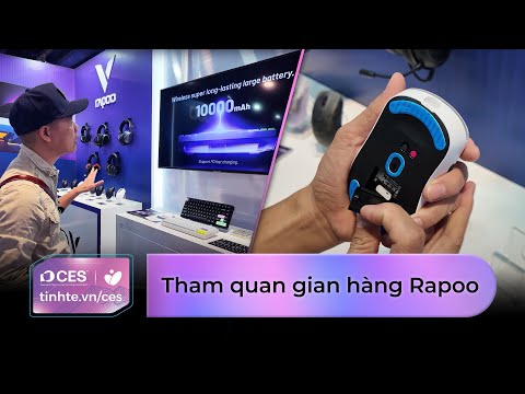 CES2025: Tham quan gian hàng Rapoo