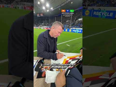 Lothar ist für die <strong>Fans</strong> da 😍