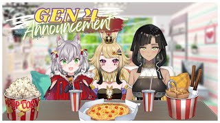 Special Announcement Stream with Naki, Sara, and Non!【PRISM Project Ge