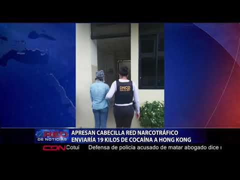 Apresan cabecilla red narcotráfico enviaría 19 kilos de cocaína a Hong Kong