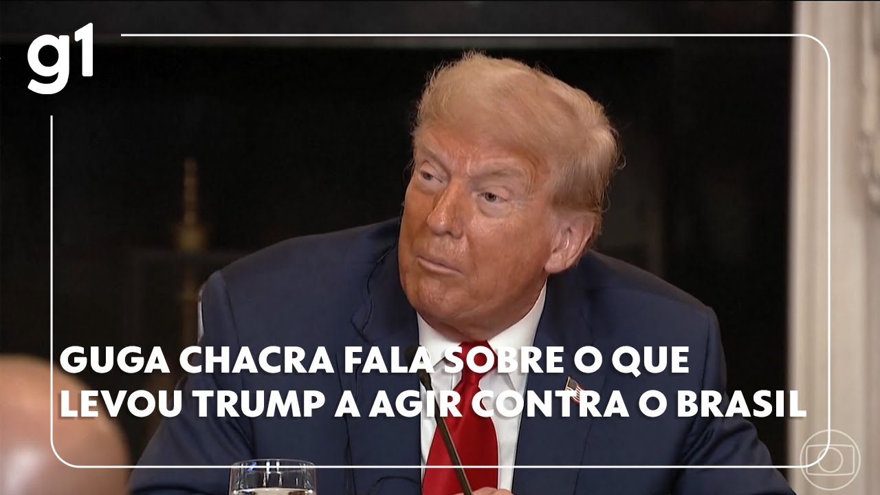 Guga Chacra fala sobre os possíveis motivos que levaram Trump a agir contra o Brasil