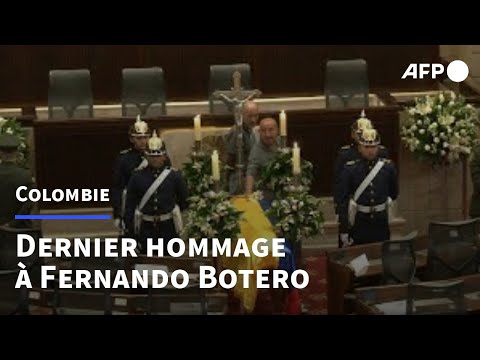 Bogota: les Colombiens rendent un dernier hommage à Fernando Botero | AFP