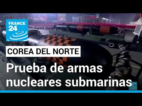 Corea del Norte realiza ejercicios navales con armas nucleares submarinas