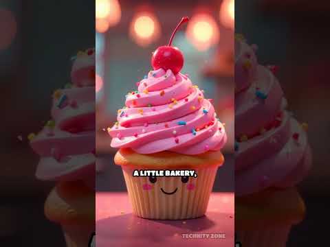 🧁 The Cupcake Who Forgot She Was Sweet! 🍓✨ #aizawondersbooks #childrensbook #dreamykidsstory