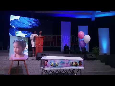 Amarah Lallitte's grandmother delivered a tribute speech at her funeral at the Faith Assembly Church