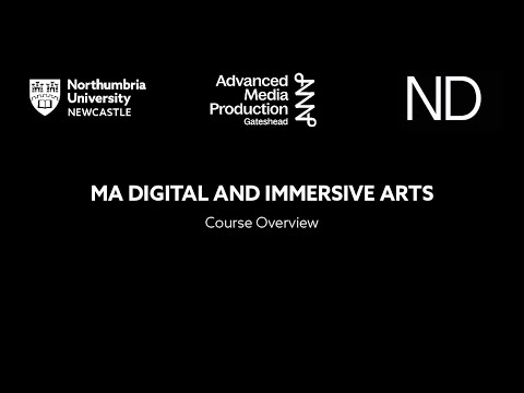 MA Digital and Immersive Arts