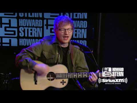 Ed Sheeran "Castle on the Hill" Live on the Howard Stern Show