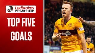 Morelos Becomes Top Scorer and THAT Hammill Lob! | Top 5 Goals (Week 14) | Ladbrokes Premiership