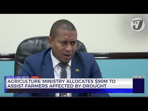 Agriculture Ministry Allocates $90M to Assist Famers Affected by Drought | TVJ News