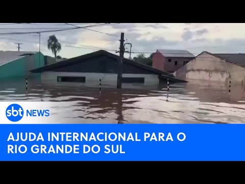Países se mobilizam para ajudar na tragédia do Rio Grande do Sul| #SBTNewsnaTV (07/05/24)