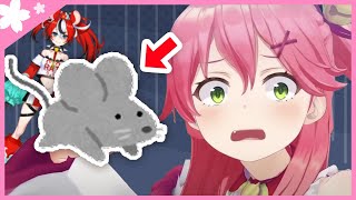 坂の上から巨大ネズミに追いかけられてトラウマを植え付けられたさくらみこ【さくらみこ切り抜き/Sakura Miko Clips】【ホロライブ