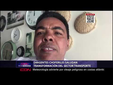 Dirigentes choferiles saludan transformación del sector transporte
