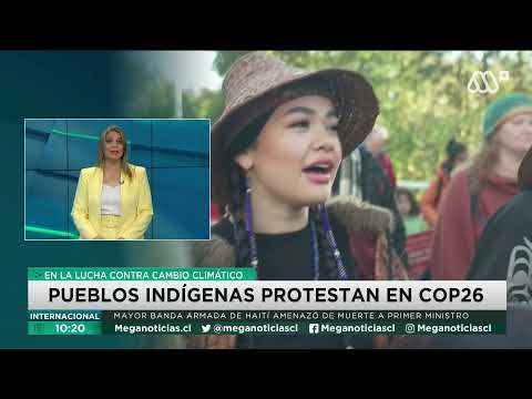 Protesta en Glasgow: Pueblos indígenas se manifestaron en COP26