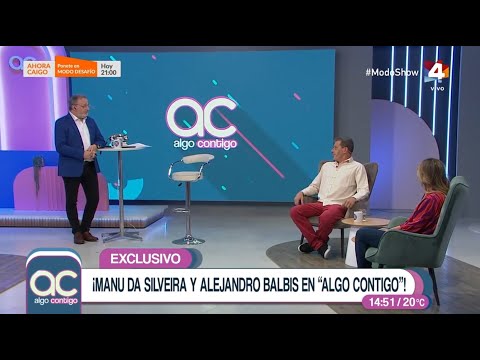 Algo Contigo - Manu Da Silveira y Alejandro Balbis presentan su nuevo espectáculo