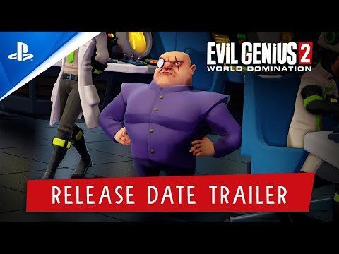 Evil Genius 2: World Domination - Release Date Trailer | PS5, PS4