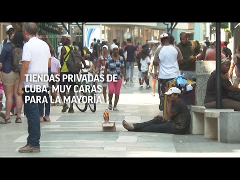 Tiendas privadas de alimentos ofrecen tesoros poco accesibles, y caros, en una Cuba desabastecida