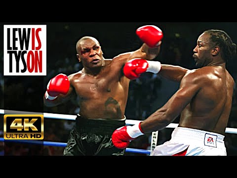 Lennox Lewis vs Mike Tyson | KNOCKOUT Boxing Fight | 4K Ultra HD