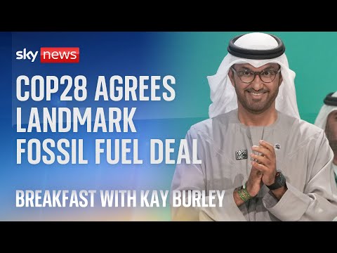 COP28 agrees landmark deal to 'transition away' from fossil fuels