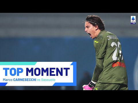 Carnesecchi saves the same penalty TWICE! | Top Moment | Atalanta-Sassuolo | Serie A 2023/24