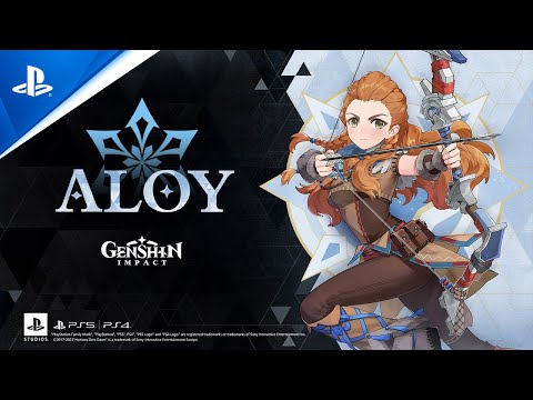 Genshin Impact - Aloy Character Demo | PS5, PS4