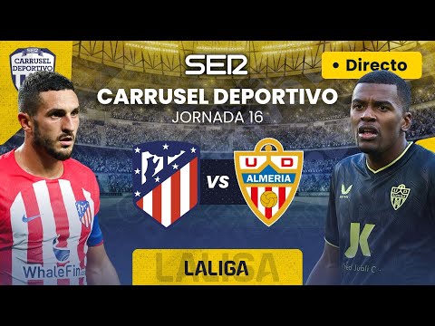 ? ATLÉTICO DE MADRID vs UD ALMERÍA | EN DIRECTO #LaLiga 23/24 - Jornada 16