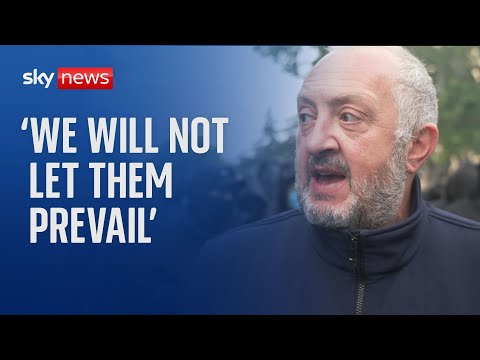 Georgia: 'We will not let them prevail' says former Georgian president Giorgi Margvelashvili