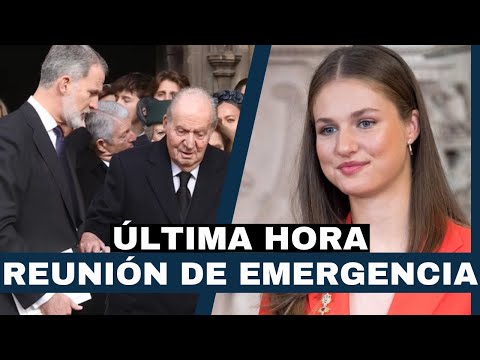 REUNIO?N DE EMERGENCIA del REY FELIPE VI y EL REY JUAN CARLOS I por U?LTIMA HORA DE LA PRINCESA LEON