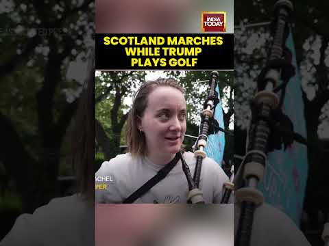 'NOT WELCOME': Protests Erupt in Scotland As Trump Plays Golf at Turnberry | US News | India Today