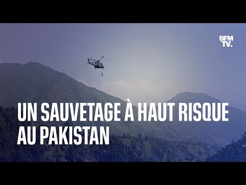 Un sauvetage à haut risque au Pakistan