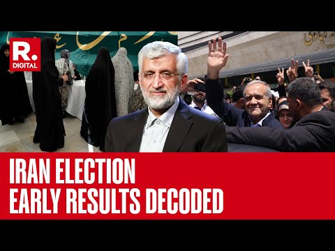 Iran: Seesawing Vote Results Put Race Between Reformist Masoud Pezeshkian & Hardliner Saeed Jalili