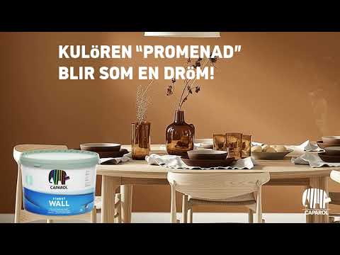 Lyxigt matta väggar med Finest Wall