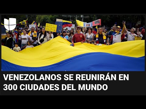 Venezuela se prepara para otra jornada de protestas: habrá manifestaciones en 300 ciudades del mundo