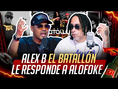 ALEX B (EL BATALLÓN) LE RESPONDE A SANTIAGO MATIAS ALOFOKE (TU VERA LIO PODCAST)