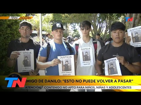 QUILMES I CRIMEN DE DANILO: Protesta de deliverys que reclaman mayor seguridad