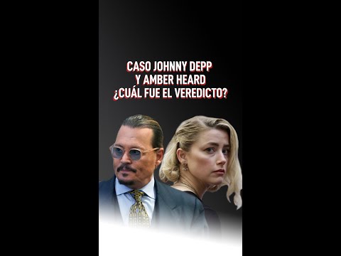 Johnny Depp vs. Amber Heard: ¿cuál fue el veredicto del juicio? | #johnnydepp #amberheard
