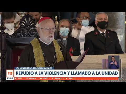 Los mensajes del Te Deum Ecuménico: Repudio a la violencia y llamado a la unidad