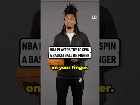 Wait to see who spun the basketball on their finger the longest 👀