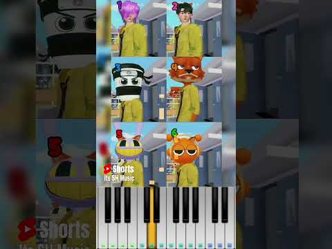 WHO'S YOUR FAVORITE❤️ @laura.0311 - Piano Tutorial
