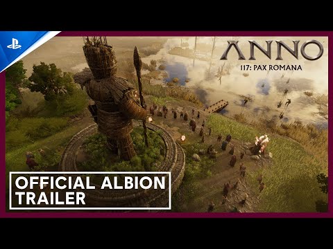 Anno 117: Pax Romana - Albion Trailer | PS5 Games