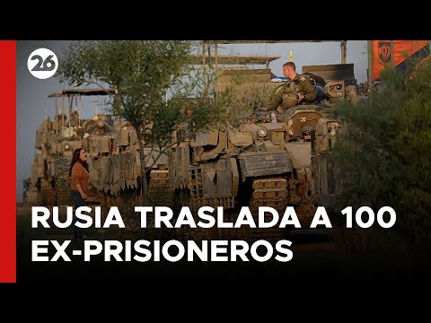 GUERRA RUSIA - UCRANIA | El Ejército ruso traslada a 100 ex prisioneros de guerra repatriados