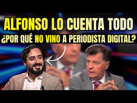 ALFONSO ROJO desvela POR QUÉ ALVISE no quiso venir a PERIODISTA DIGITAL