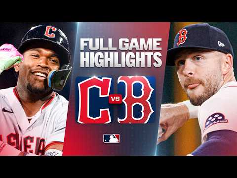 클리블랜드 가디언스 vs 보스턴 레드삭스: 공식 풀 경기 하이라이트 (9월 25일) | 2026 MLB 시즌