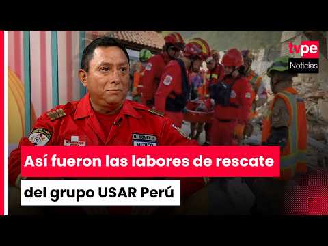 Grupo USAR Perú ayudó en labores de búsqueda y rescate a Venezuela