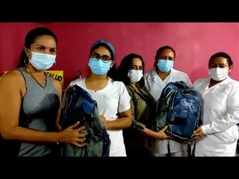 Trabajadores de la Salud reciben 150 mochilas con insumos en Juigalpa