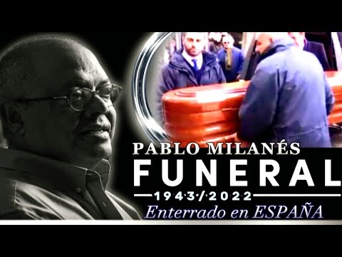 Funeral de Pablo Milanés, enterrado en España y le rinde honores al Trovador de todos los tiempos