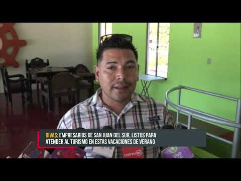 Empresarios turísticos de San Juan del Sur listos para el verano - Nicaragua